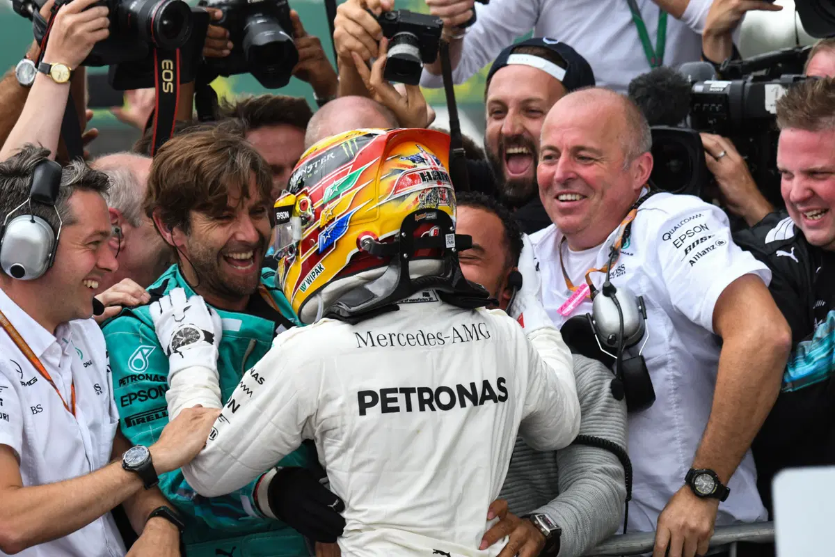 F1, GP Silverstone 2017: vince Hamilton. Terzo Raikkonen (40)