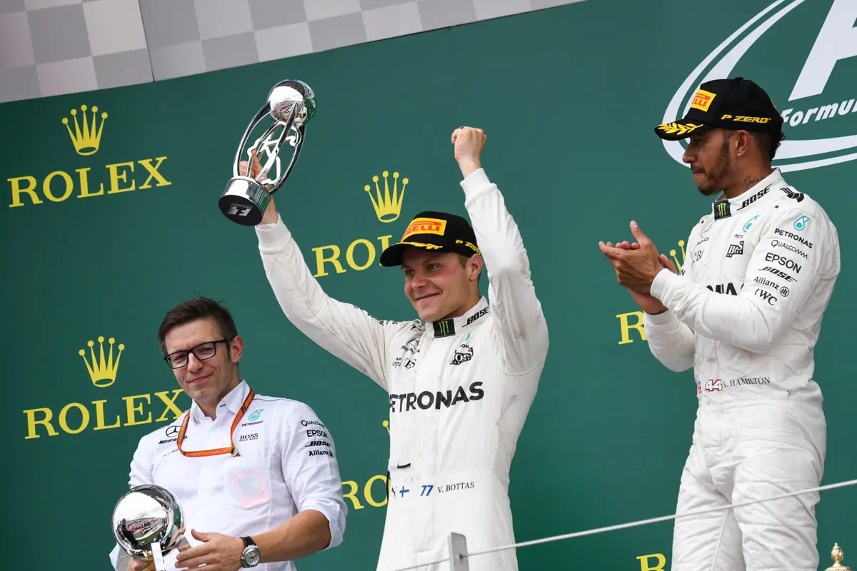 F1, GP Silverstone 2017: vince Hamilton. Terzo Raikkonen (50)