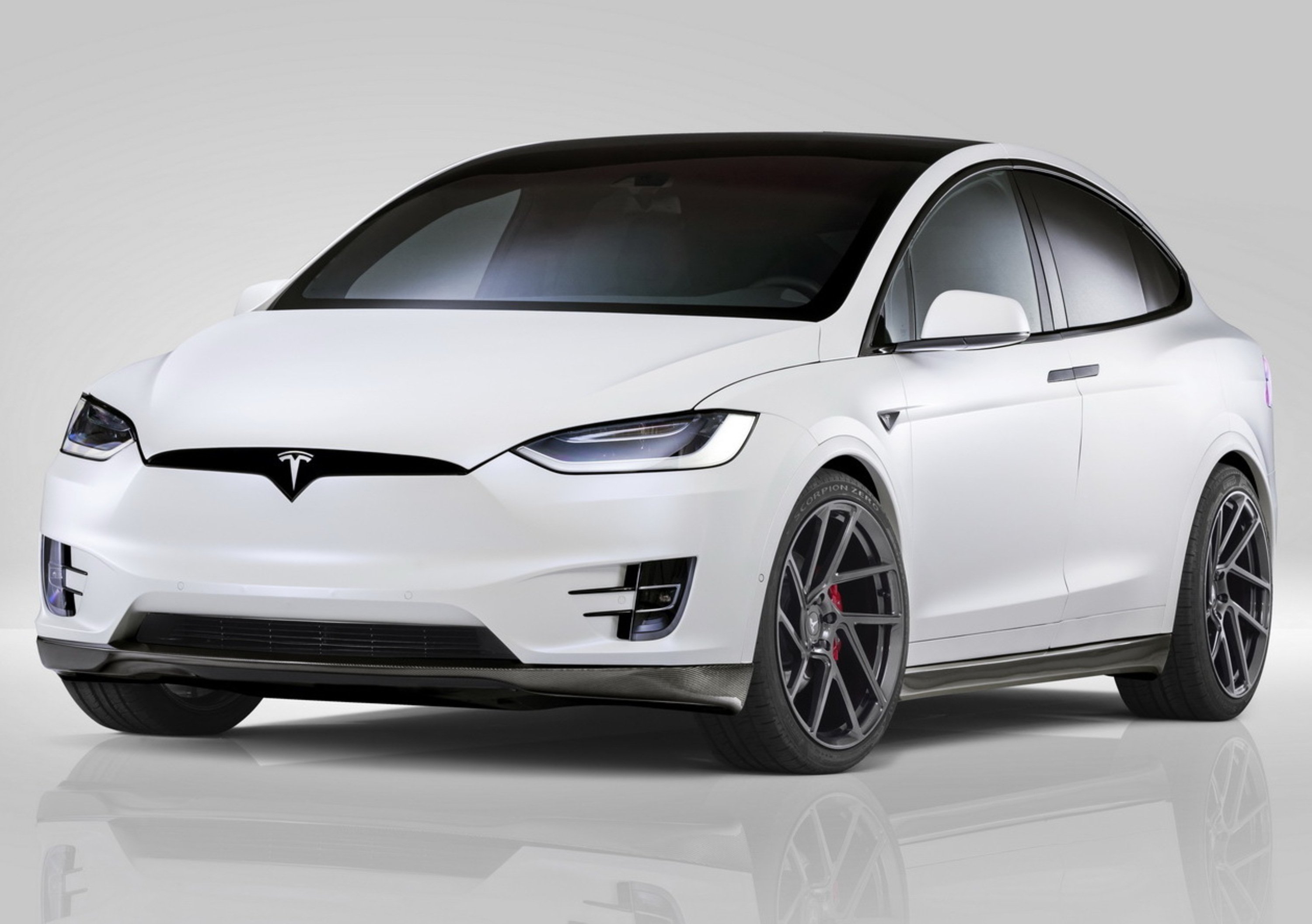 Novitec debutta tra le vetture elettriche: componenti per la Tesla X