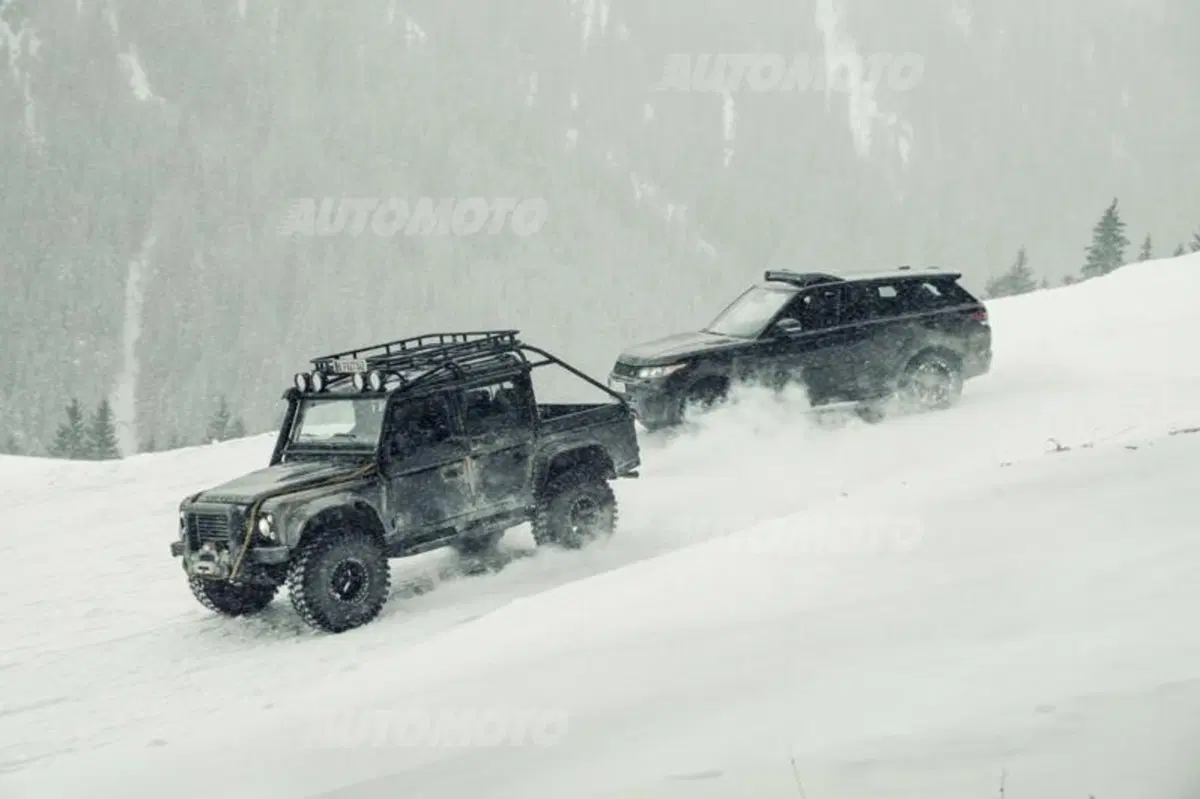 James Bond “Spectre”, ecco le Jaguar e Land Rover sul set (6)