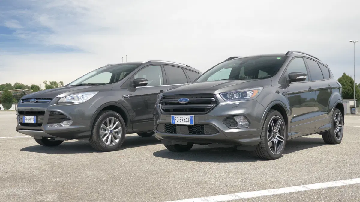 Ford Kuga 2012 vs Ford Kuga restyling: sembrano uguali (4)