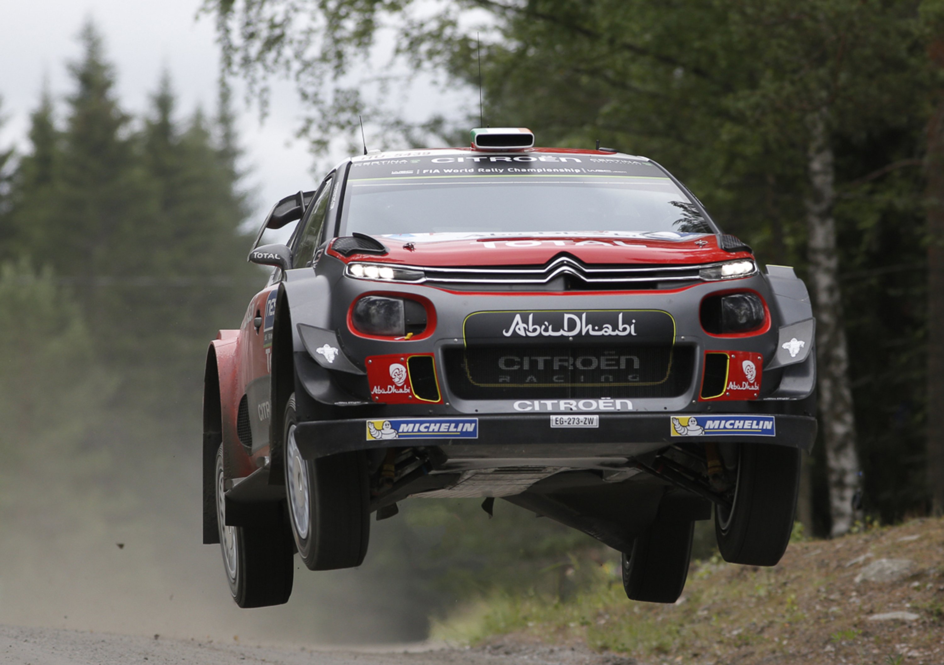 WRC 2017/Citroen. Finlandia Flash. 1a Tappa. Breen-Martin quarti assoluti con la C3 WRC+