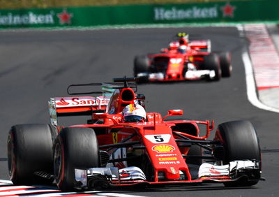 F1, GP Ungheria 2017: Ferrari, gioco di squadra perfetto