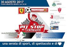 GP Italia F1 2017, Eventi: partita benefica della Nazionale Piloti il 30 agosto