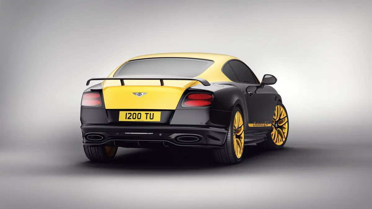 Bentley Continental 24, ispirazione racing