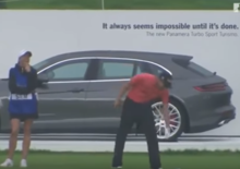 Porsche Panamera vinta con un colpo a golf [Video]