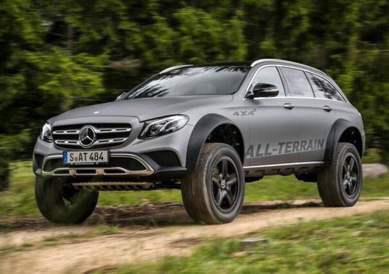 Mercedes Classe E All Terrain 4x4&sup2;, per il fuoristrada estremo