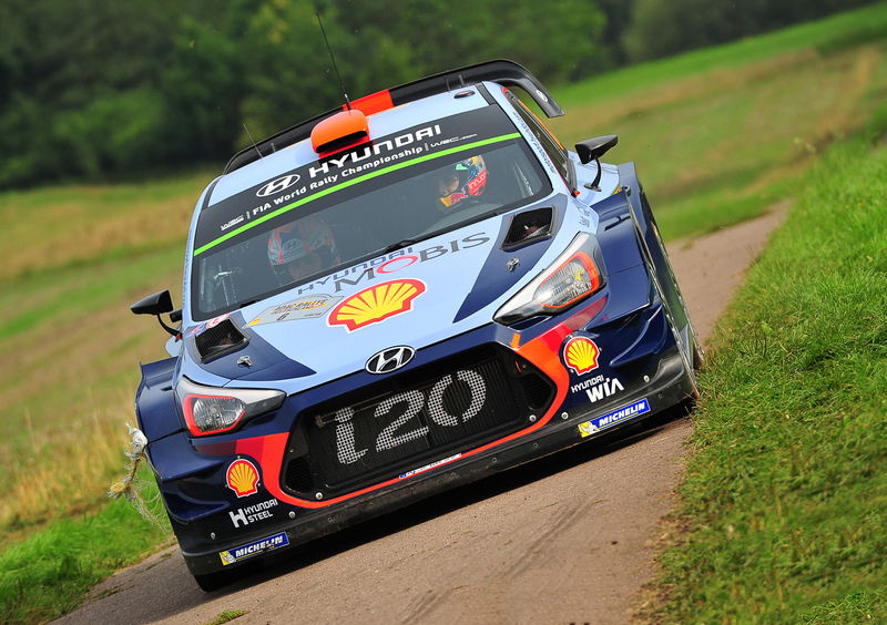 WRC17 Germania. 1a Tappa. L&rsquo;attacco di Tanak (Ford M-Sport)