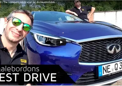 Infiniti Q30 | Tra i consumi ridotti e un pizzico di claustrofobia