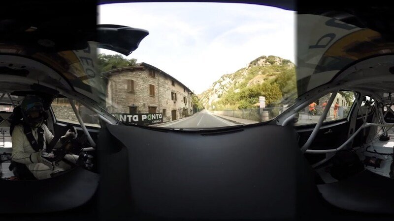 Video 360: con Peugeot 308 Cup sui 4.150 m che dividono Gubbio da Madonna della Cima