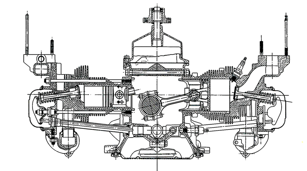 Il motore a sei cilindri contrapposti raffreddato ad aria della Chevrolet Corvair &egrave; stato costruito in pi&ugrave; versioni. Nel 1963 &egrave; cominciata la produzione di quella sovralimentata mediante turbocompressore, con una potenza del 48% superiore a quella del modello aspirato