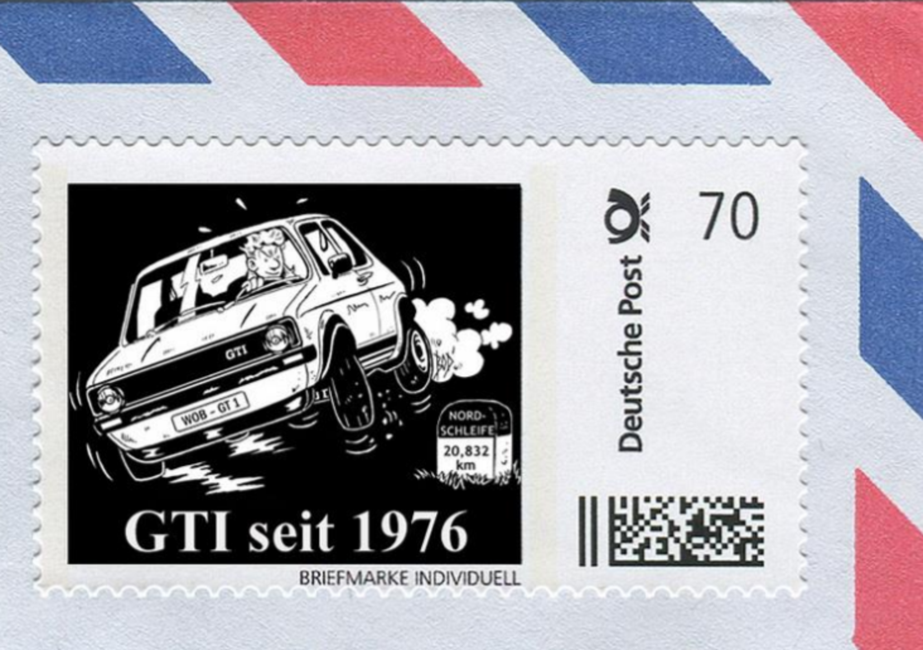 Golf GTI, francobollo ad hoc 