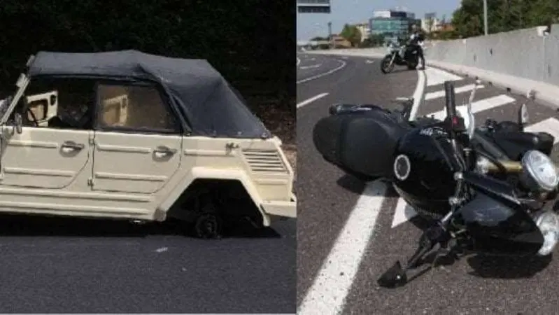 Morto 39enne a seguito dell'impatto con una ruota persa da un'auto d'epoca