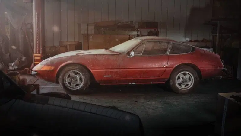 Ferrari 365 GTB/4, ritrovata in Giappone la 'Daytona' di Carlo Ferruzzi 