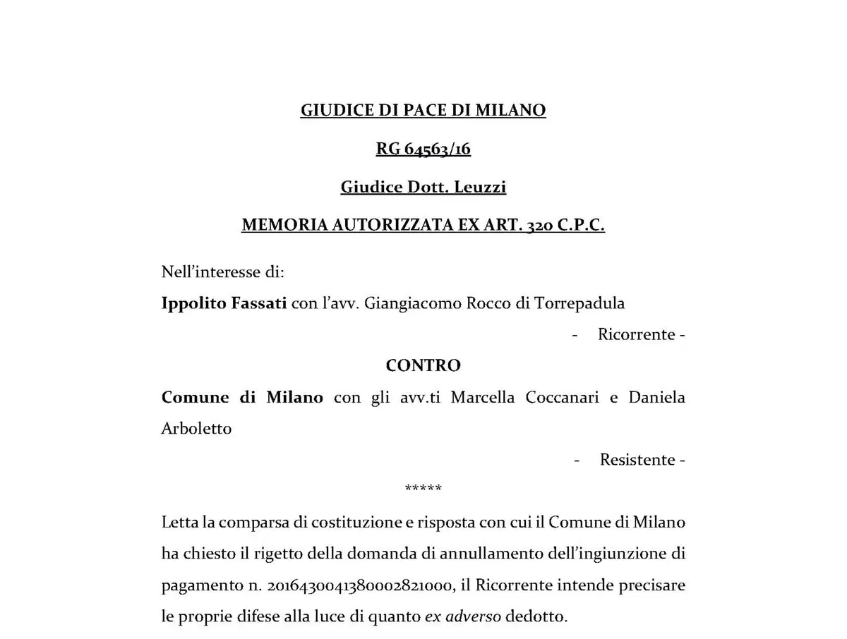 Multe, importante sentenza a Milano: le spese di notifica non fanno parte della sanzione amministrativa (5)