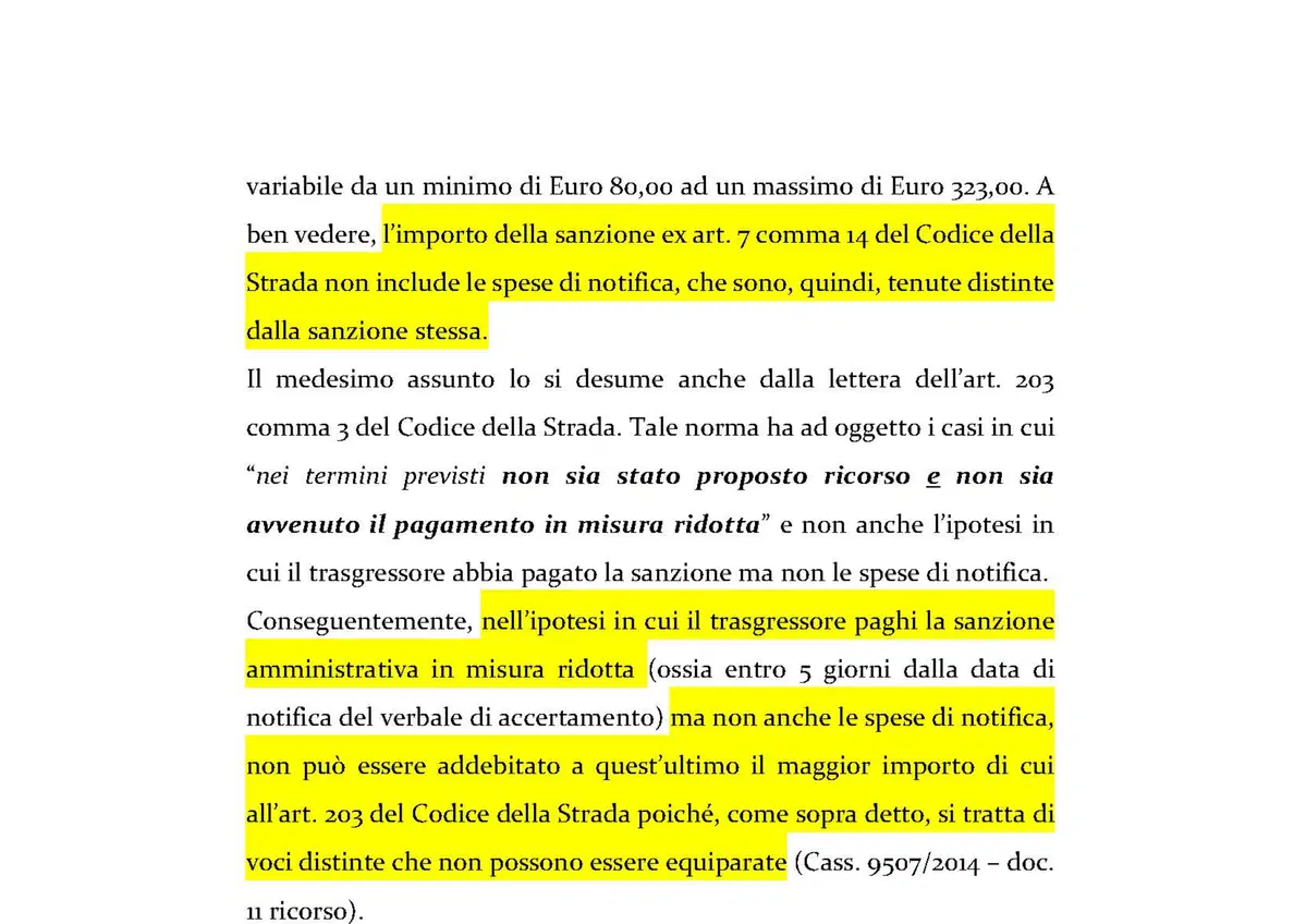 Multe, importante sentenza a Milano: le spese di notifica non fanno parte della sanzione amministrativa (13)