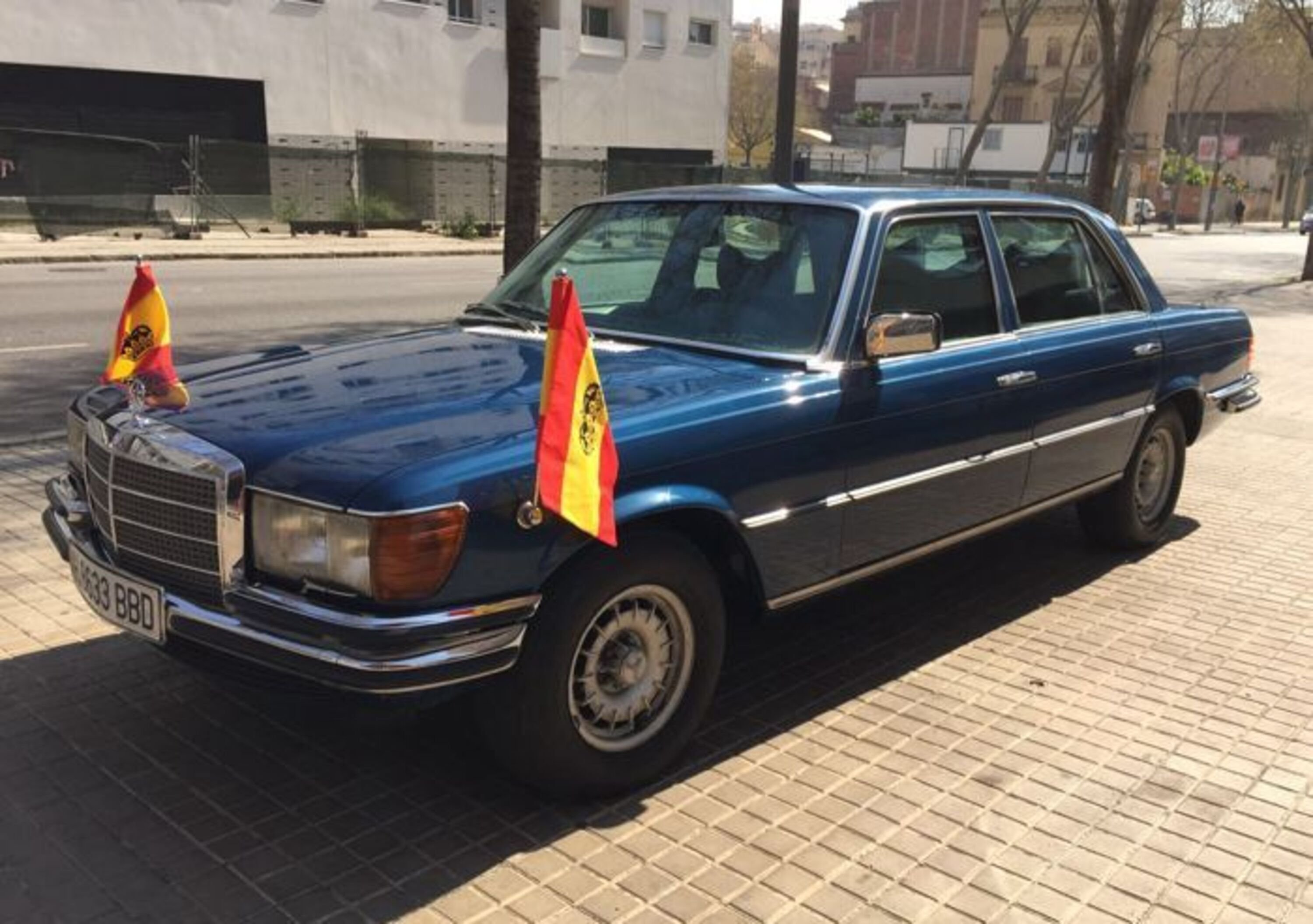  Mercedes-Benz 450 SEL, all&#039;asta quella del Re di Spagna