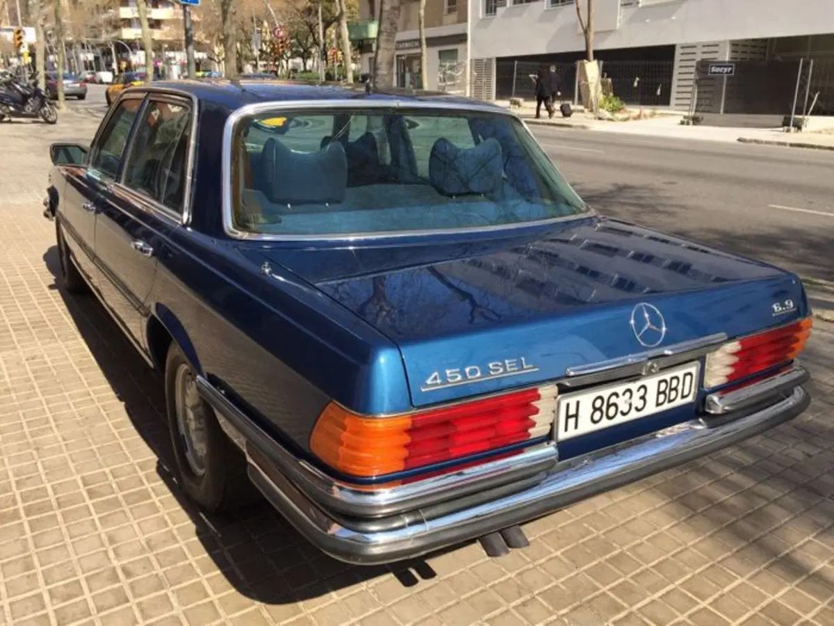  Mercedes-Benz 450 SEL, all'asta quella del Re di Spagna (4)