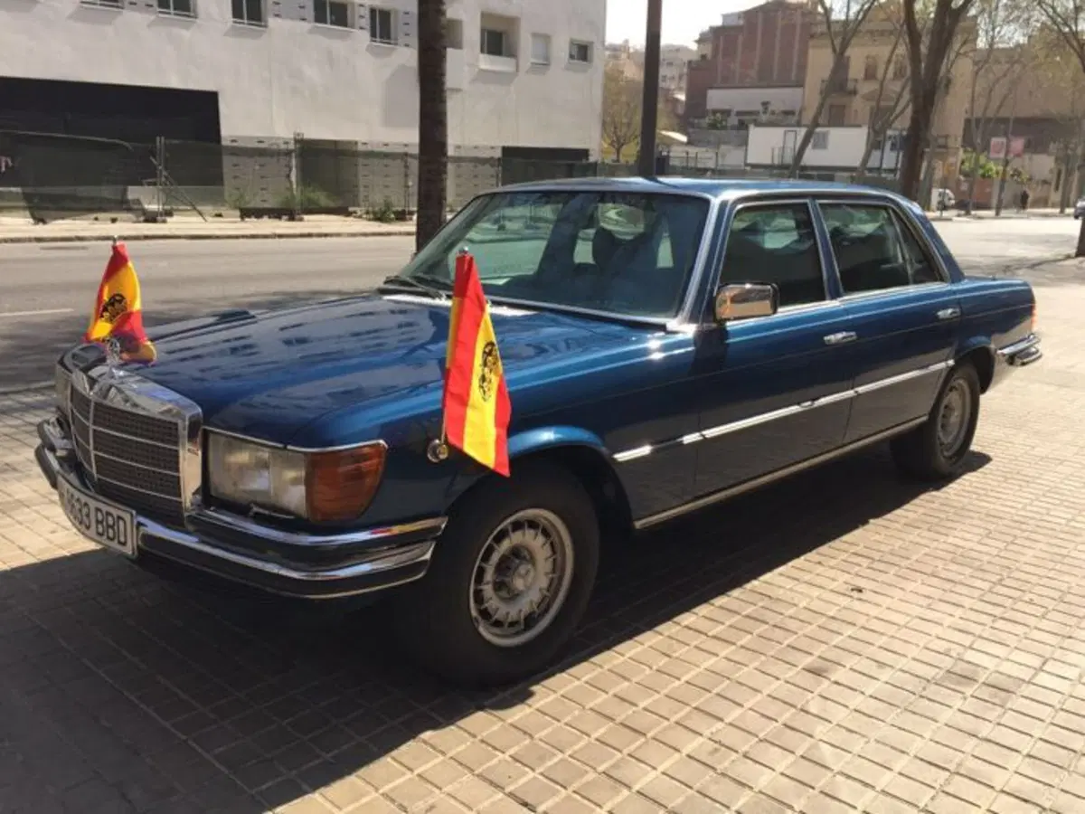 Mercedes-Benz 450 SEL, all'asta quella del Re di Spagna (9)