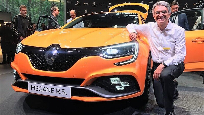 Renault Megane RS, Salone Francoforte 2017: intervista a Patrice Ratti, capo RS