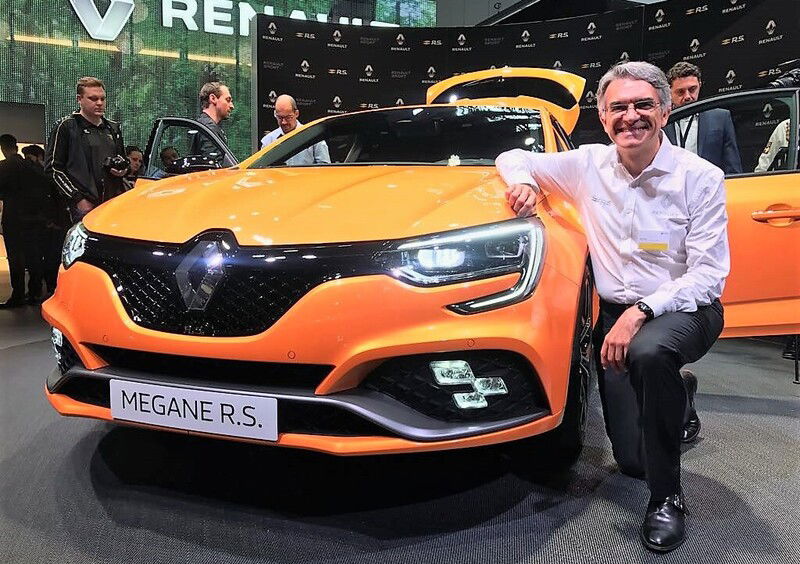 Renault Megane RS, Salone Francoforte 2017: intervista a Patrice Ratti, capo RS