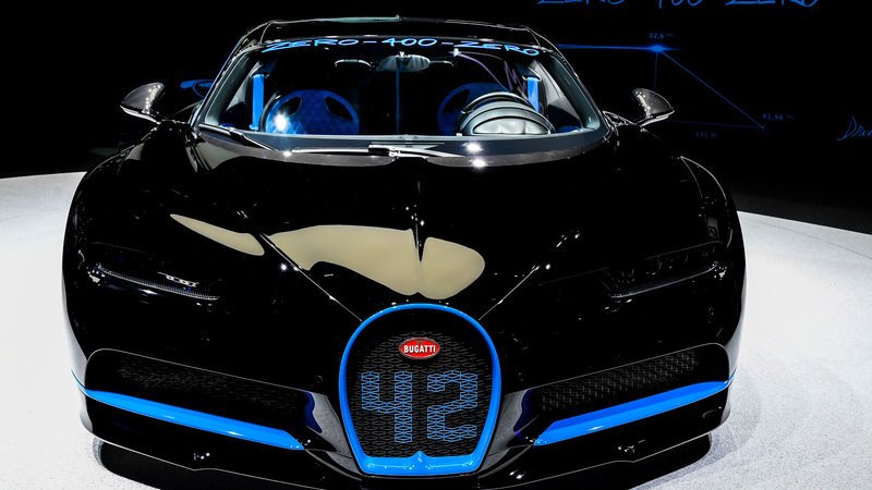 Bugatti Chiron da record: 0-400-0 km/h in 42 secondi [Video]