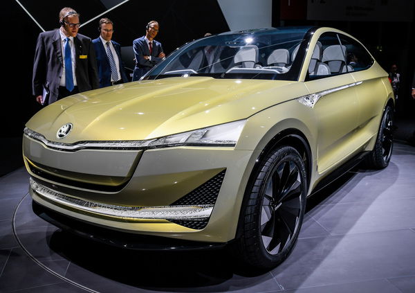 Skoda Vision E Concept al Salone di Francoforte 2017 [Video]