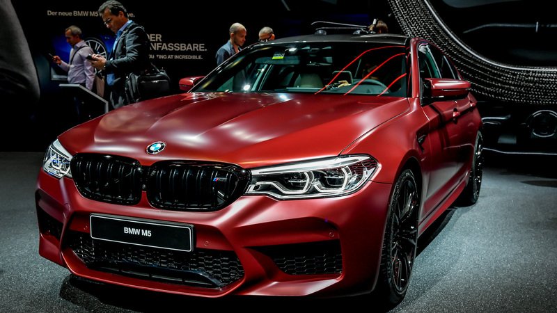La nuova BMW M5 al Salone di Francoforte 2017 [Video]