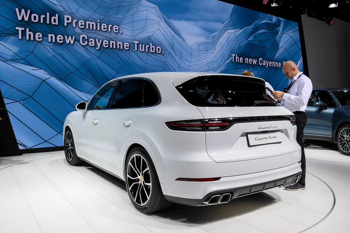 Porsche Cayenne Turbo al Salone di Francoforte 2017