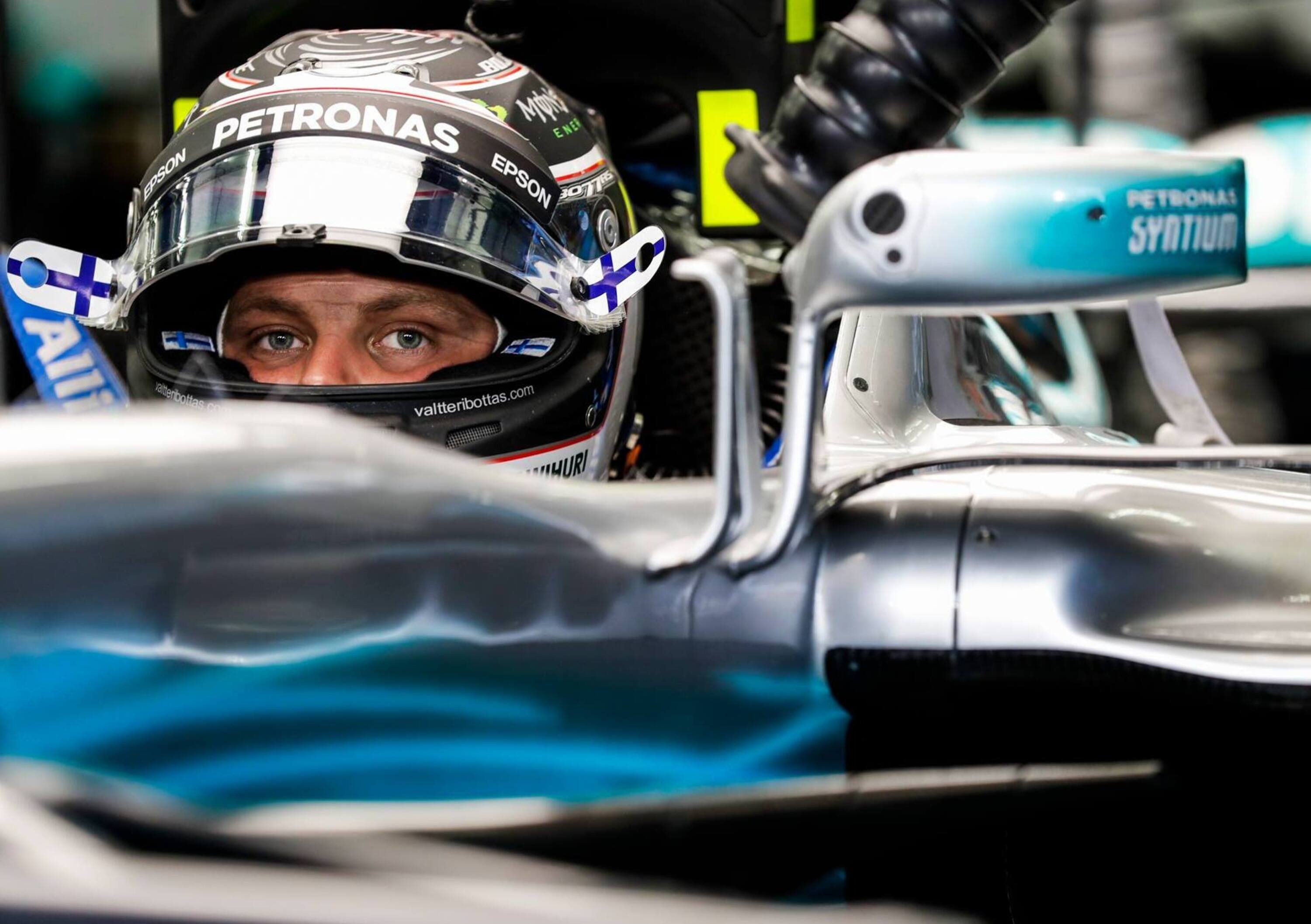 F1, Bottas confermato in Mercedes per il 2018