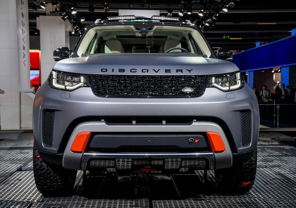 Land Rover al Salone di Francoforte 2017