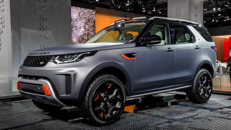 Land Rover Discovery SVX al Salone di Francoforte 2017
