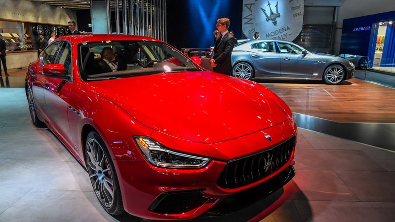 Maserati Ghibli restyling al Salone di Francoforte 2017 [video]