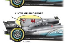 F1, GP Singapore 2017: Ferrari e Mercedes, le novità tecniche