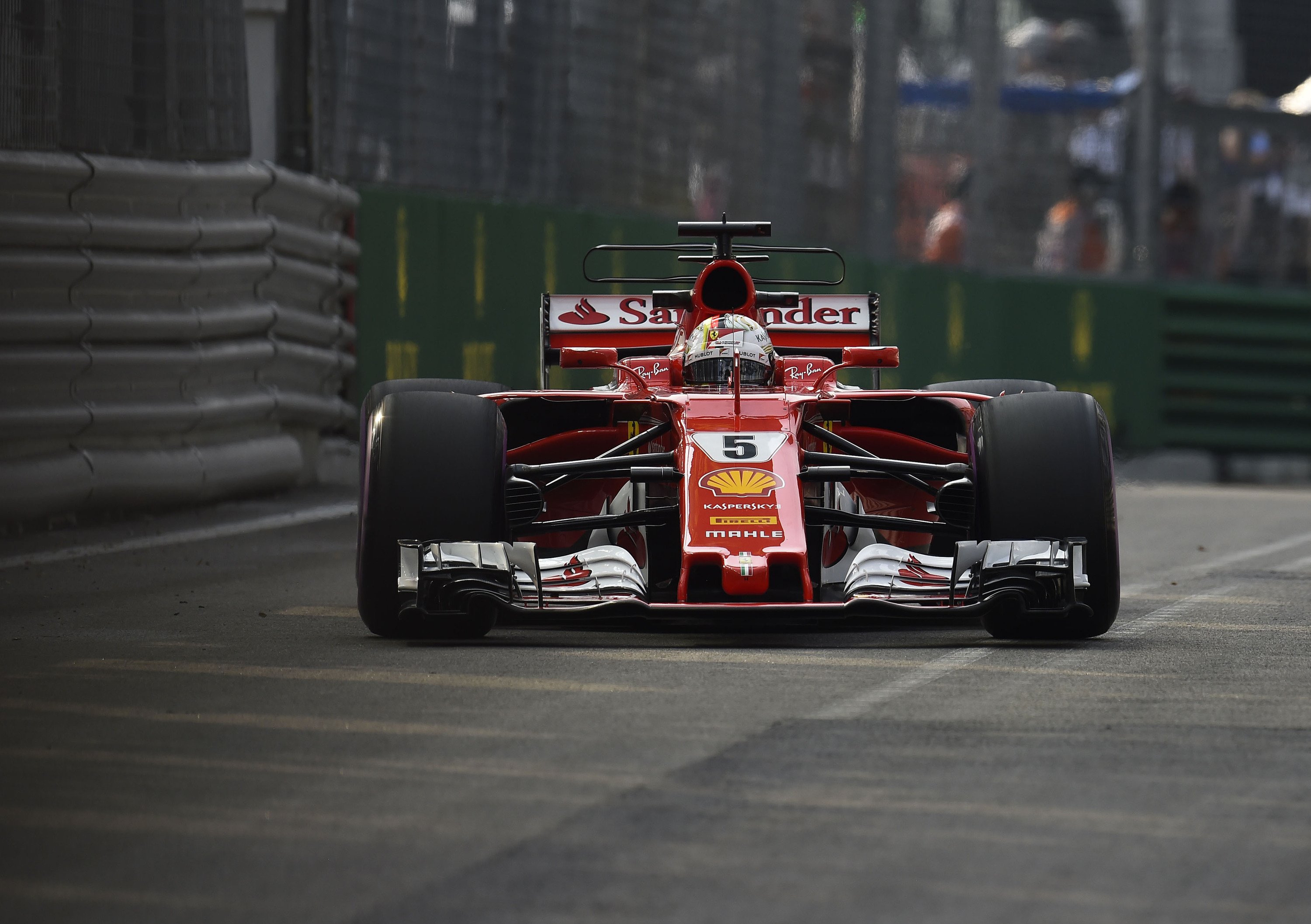F1, GP Singapore 2017, Vettel: &laquo;Ho urlato pi&ugrave; del pubblico&raquo; 