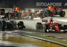 F1, GP Singapore 2017: incidente Ferrari-Verstappen, nessuna penalità
