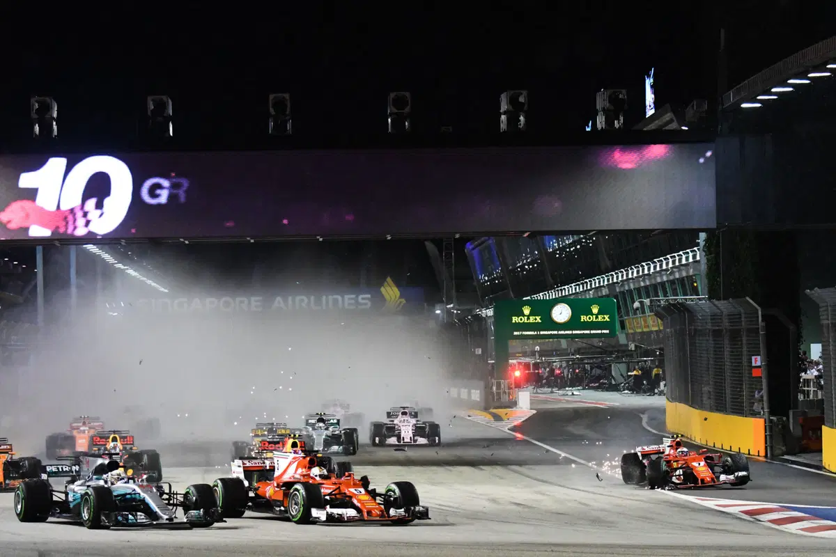 F1, GP Singapore 2017: vince Hamilton (45)