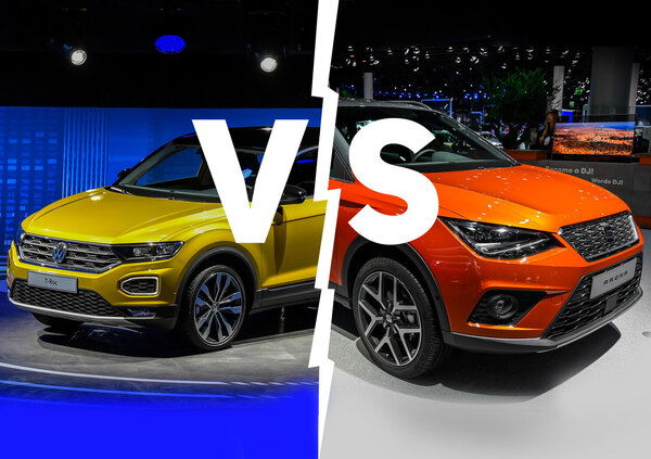 Volkswagen T-Roc vs. Seat Arona | Così uguali, così diverse