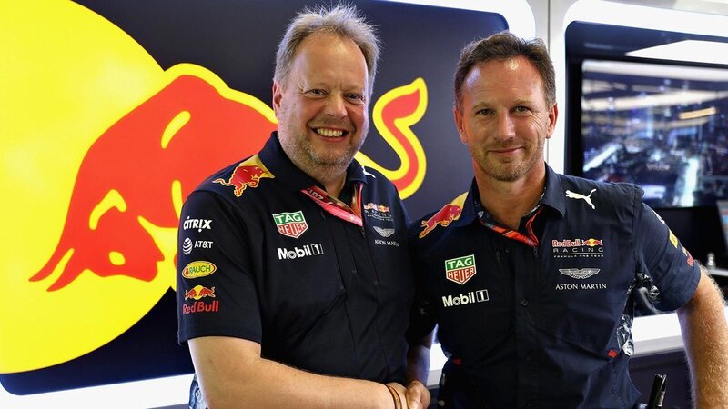 F1: Red Bull, Aston Martin sponsor principale dal 2018