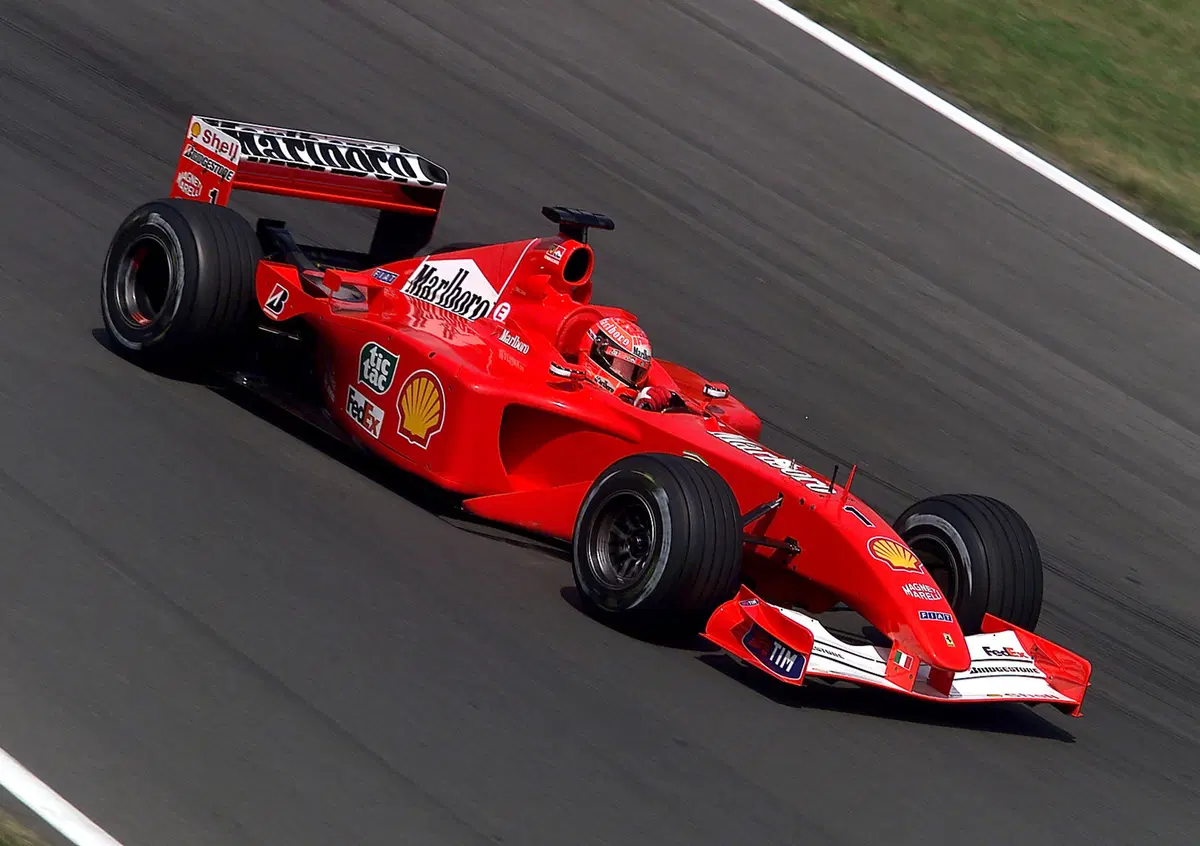 Ferrari F2001, la vettura di Schumacher all'asta a New York