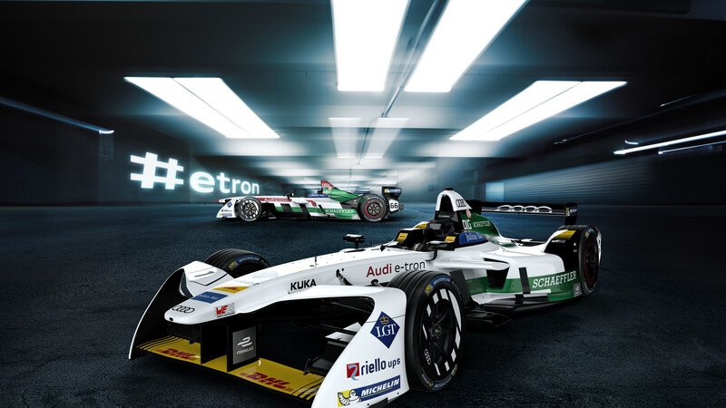 Formula E, Audi presenta la e-tron FE04