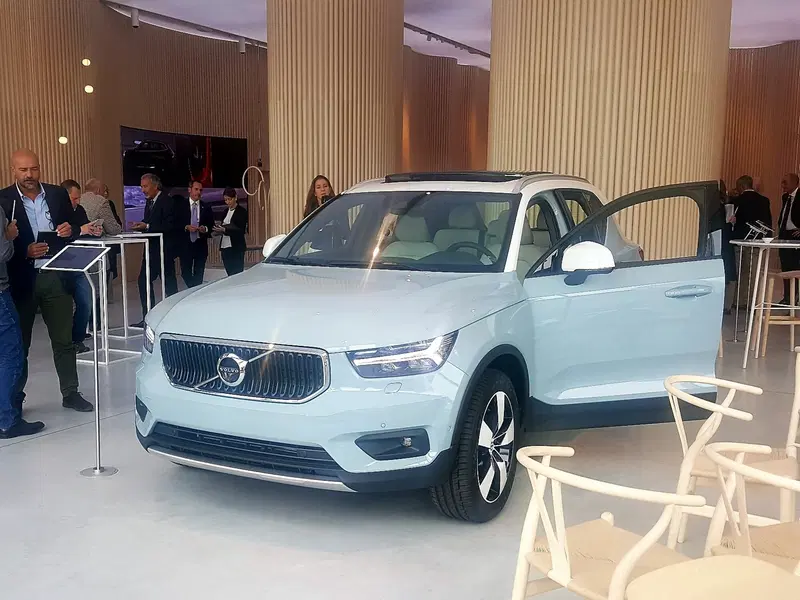 La XC40 in anteprima presso lo Studio Volvo Milano