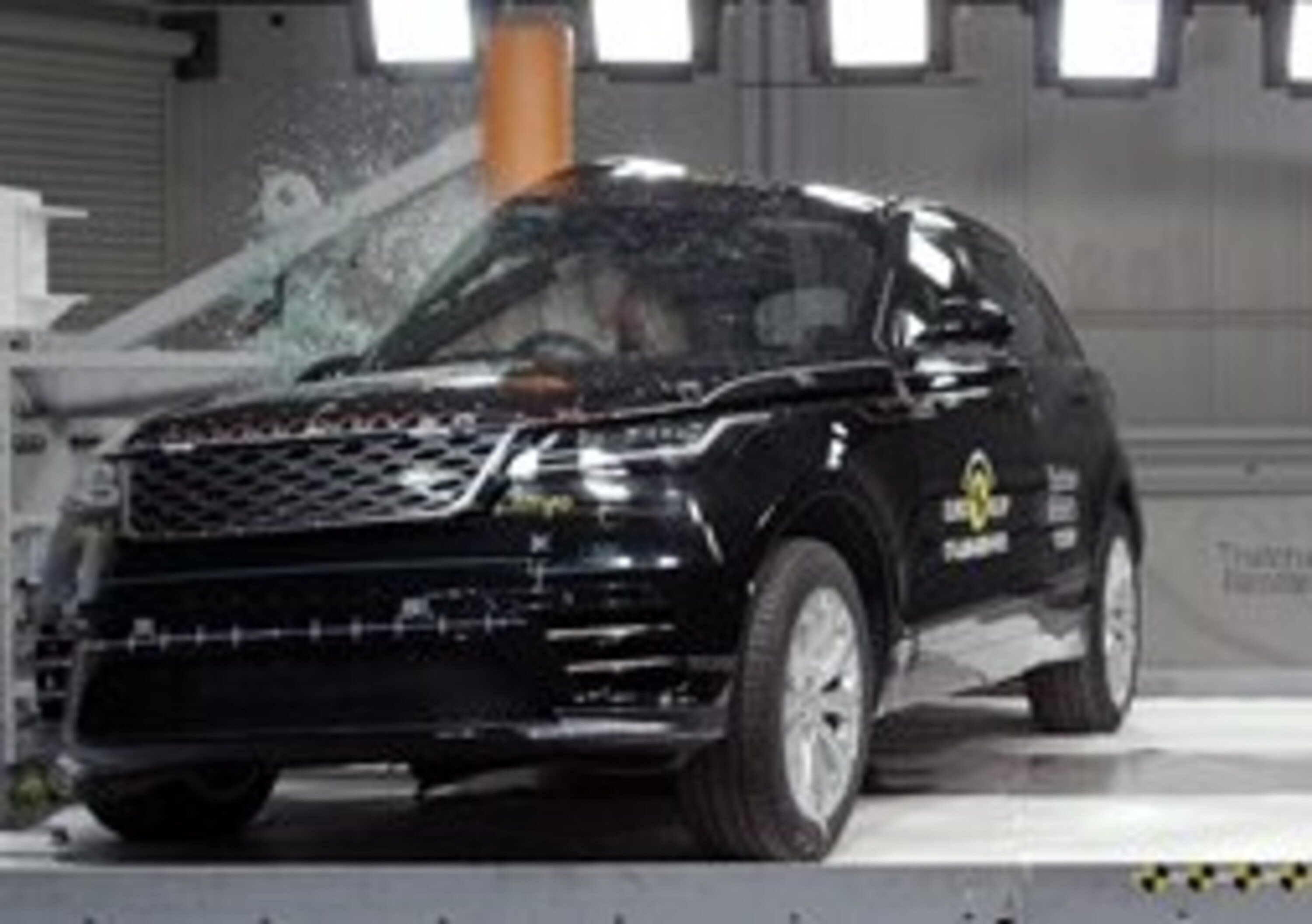 Range Rover Velar al top nei crash test NCap