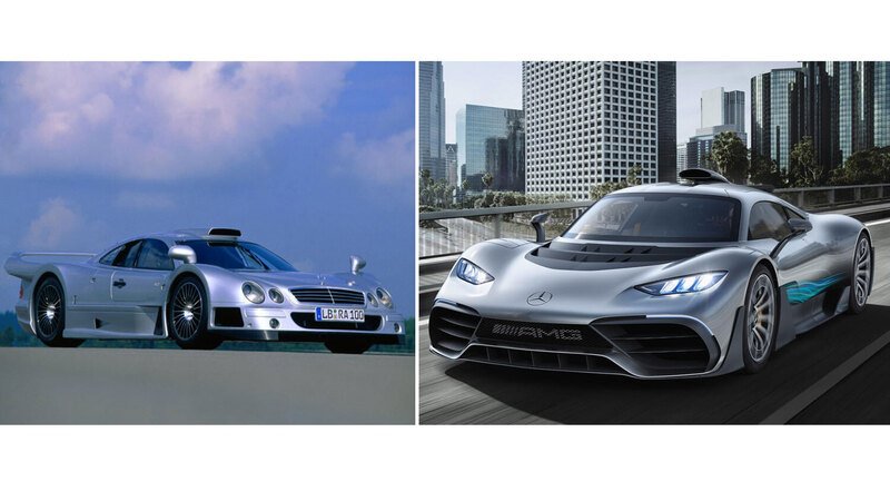 Confronti impossibili, Mercedes: CLK GTR Vs AMG Project One