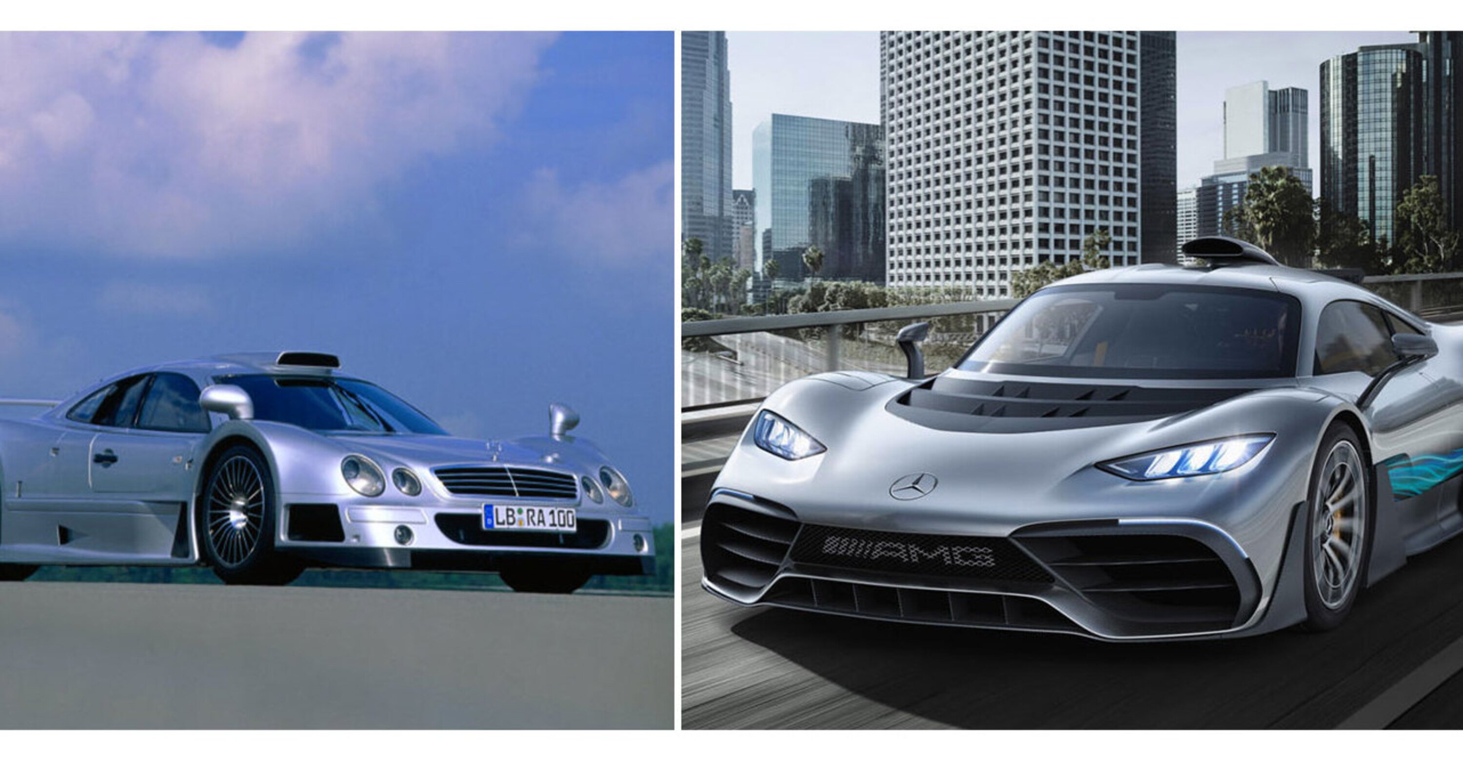Confronti impossibili, Mercedes: CLK GTR Vs AMG Project One