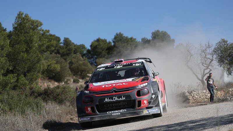 WRC 2017/Citroen. Spagna Tappa 2. Breaking News: Meeke (C3 WRC), in testa al RallyRACC