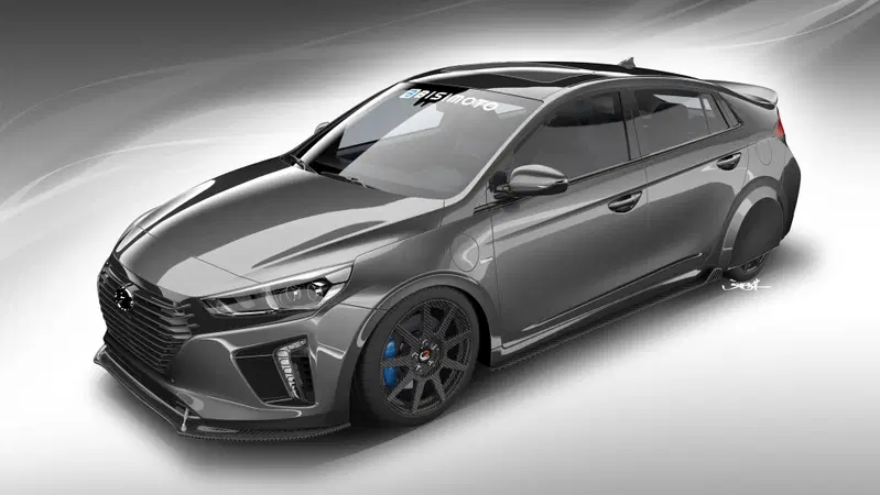 Hyundai HyperEconiq Ioniq, l'ultraefficiente