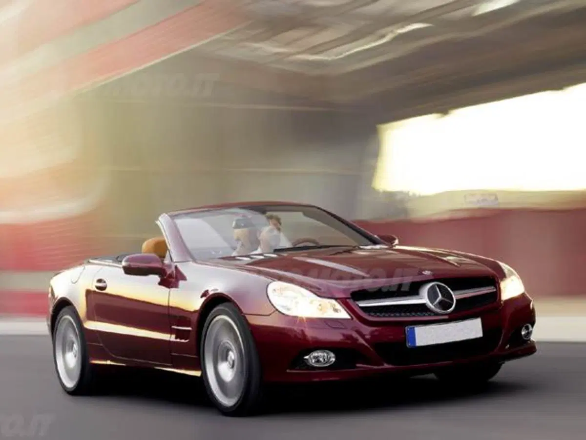 Mercedes-Benz SL 500 cat Chrome