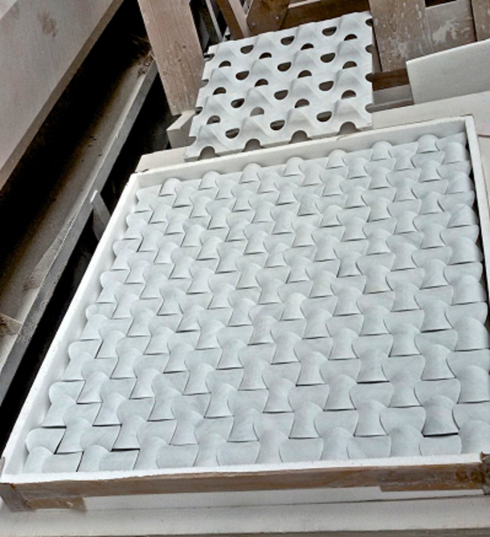 Tecniche robotizzate innovative per la lavorazione del marmo, fondazione Bertoux