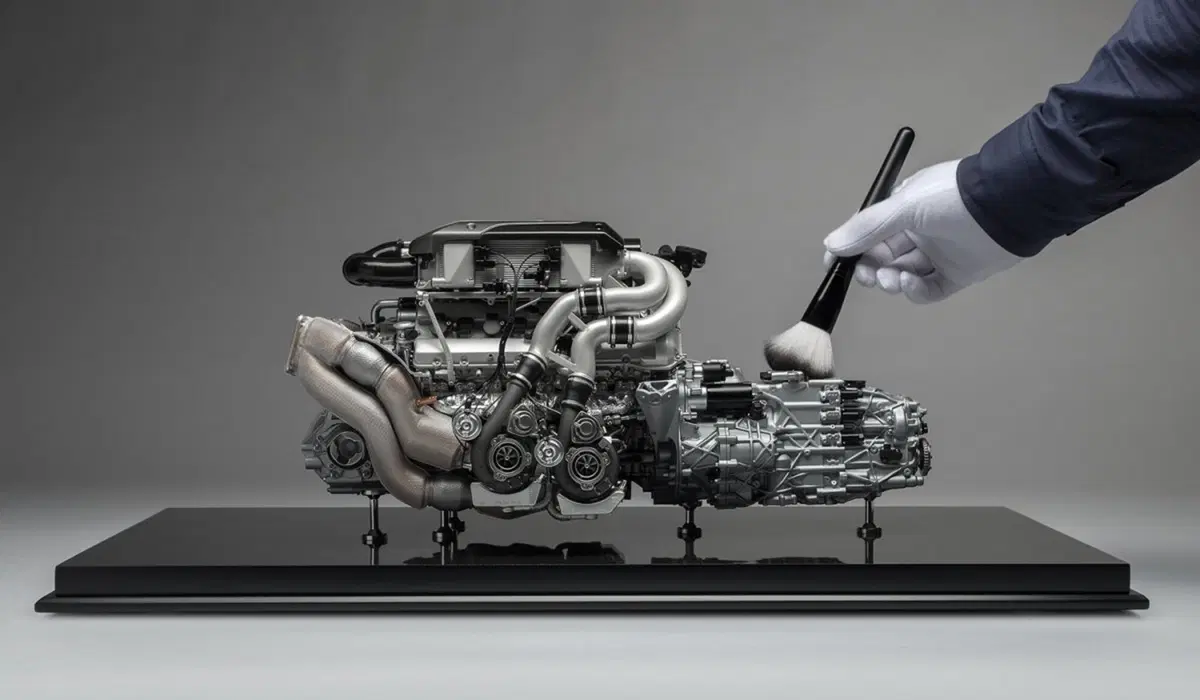 Bugatti Chiron, il motore in scala 1:4 è un capolavoro